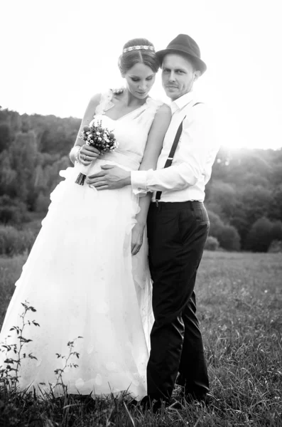 Bride and groom — Stock Photo, Image