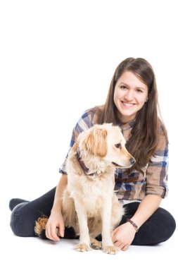 Köpeğimi seviyorum.