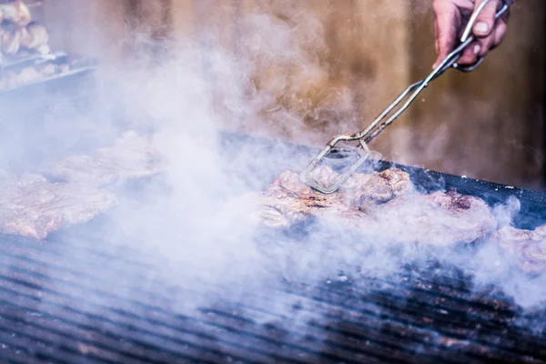 Carne para churrasco — Fotografia de Stock