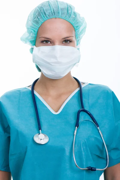 Retrato de enfermeira — Fotografia de Stock