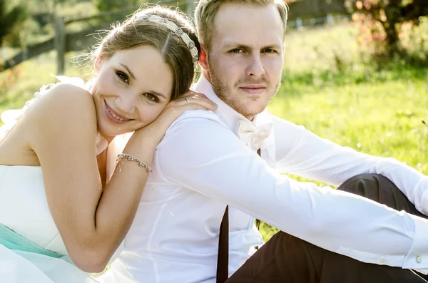 Weinhochzeit — Stockfoto