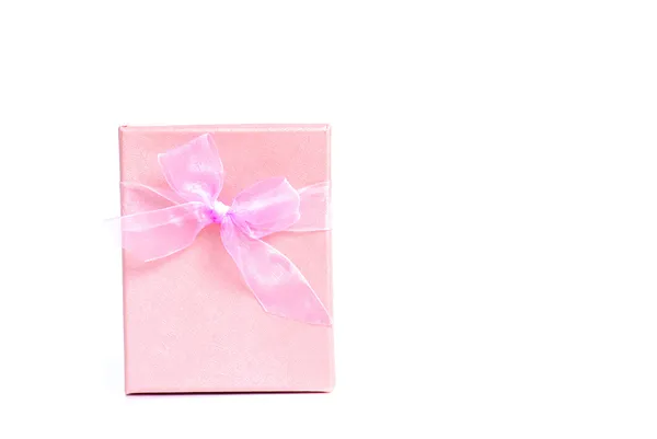 분홍색 선물 상자 — 스톡 사진