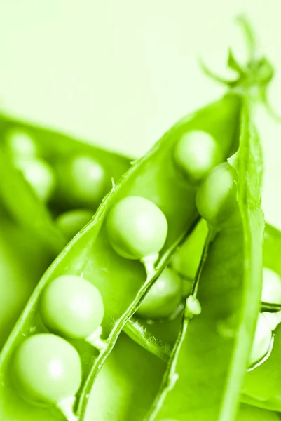 Close up green fresh peas — Stock Photo, Image