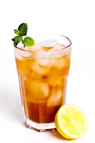 Tè freddo con limone — Foto Stock