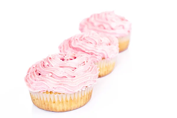 Roze cupcake — Stockfoto