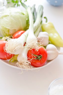 meyve suyu, meyve, reçel ve yumurta kahvaltı