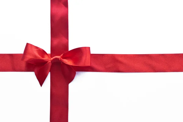 Red bow — Stock Photo, Image