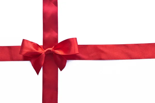 Red bow — Stock Photo, Image