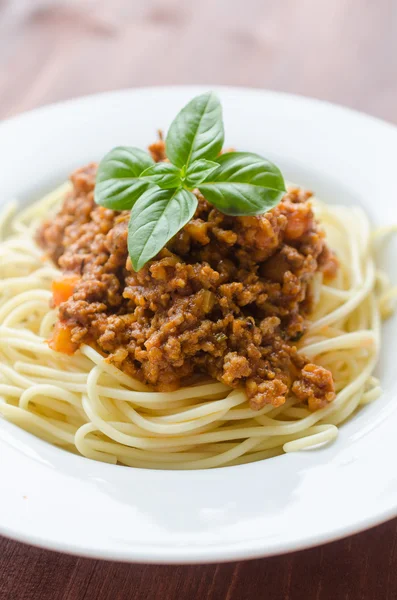 Spaghetti bolognais — Photo