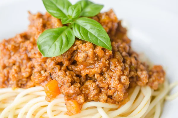 Spaghetti Bolognese — Stockfoto