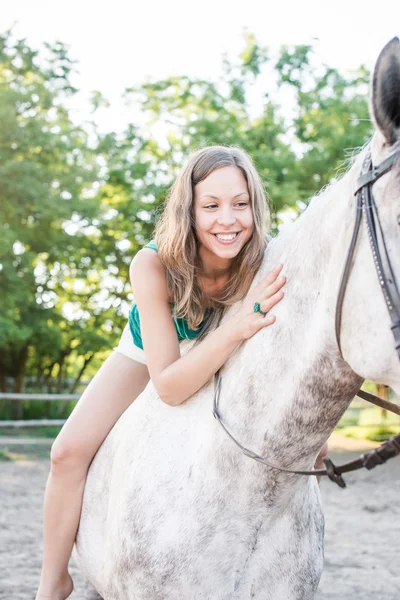 Équitation à cheval — Photo