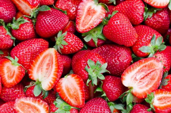 Frische Erdbeeren — Stockfoto