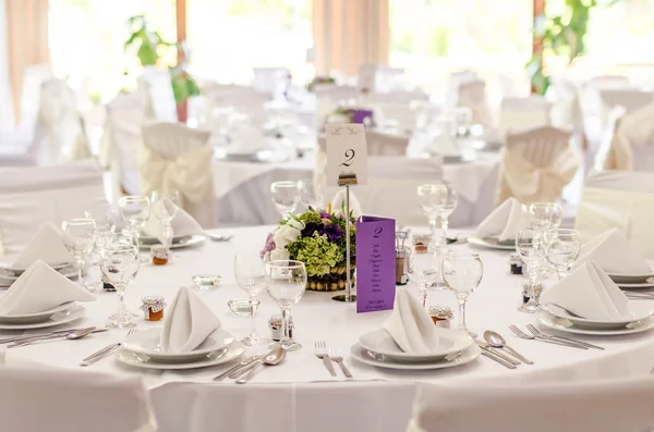 Mesa de boda — Foto de Stock