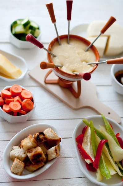 Fonduta di formaggio — Foto Stock