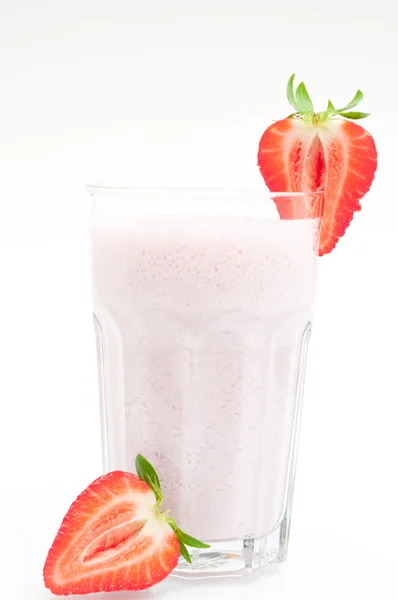 Milkshake de morango — Fotografia de Stock