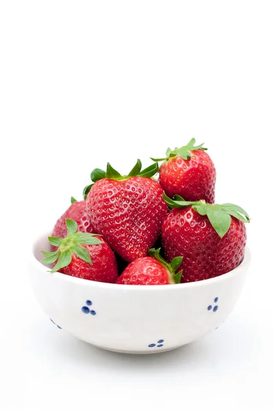 Fresas frescas en arco — Foto de Stock