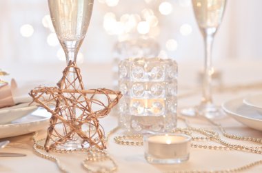 Altın christmas Tablo ayarı