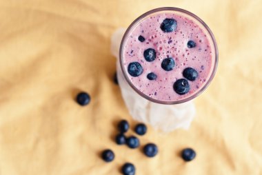 yaban mersini muzlu süt