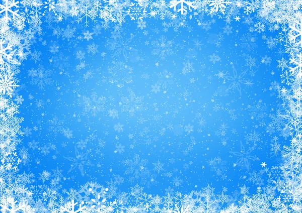 Абстрактний зимовий синій фон — стокове фото
