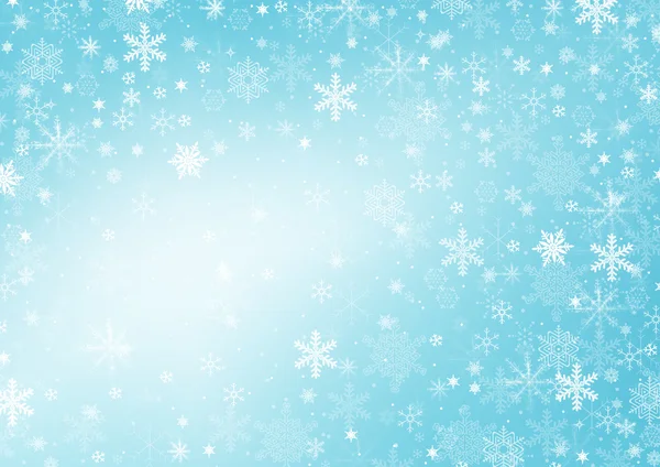 Abstract winter blue background — Stock Photo, Image