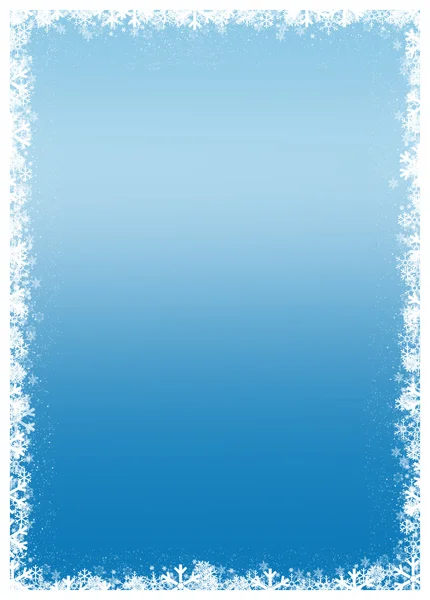 Abstract winter blue background — Stock Photo, Image