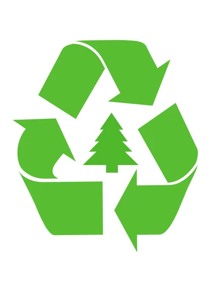 Simbol recycle — Stok Foto