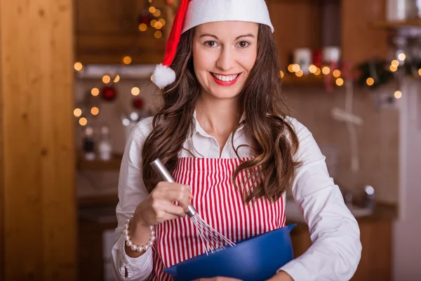 Kerstmis koken — Stockfoto