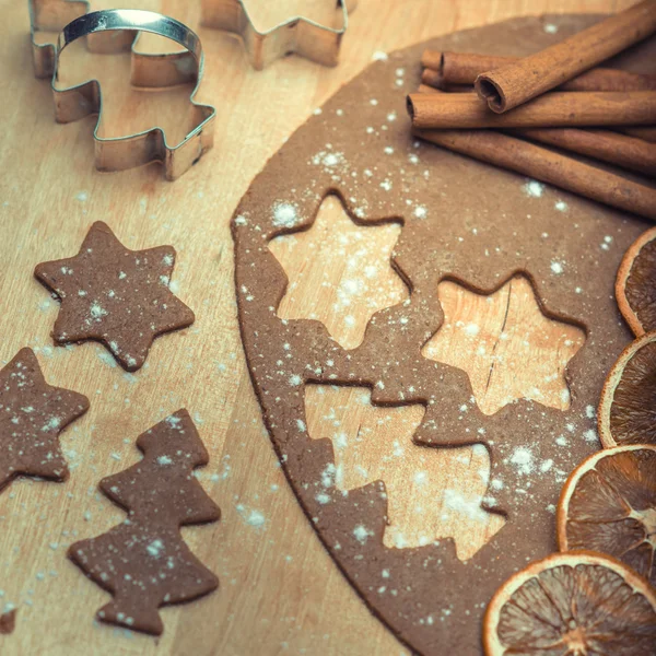 Kerstkoekjes — Stockfoto