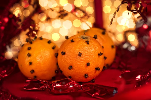 Naranjas de Navidad —  Fotos de Stock