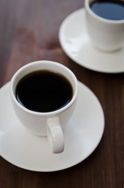 Duas xícaras de café — Fotografia de Stock