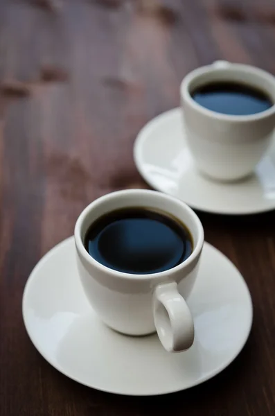 Dos tazas de café — Foto de Stock