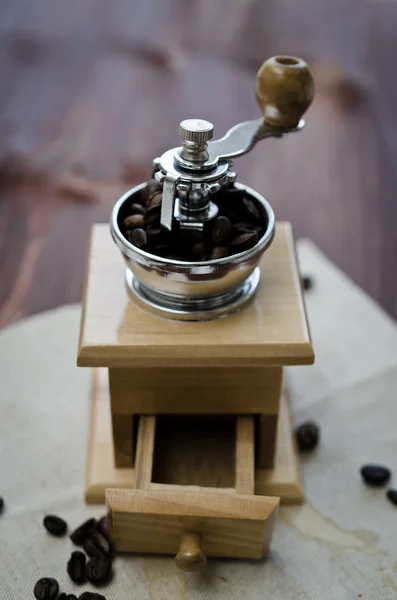 Vintage coffee grinder — Stock Photo, Image