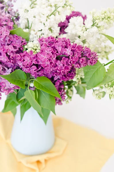 Beautiful Bunch of Lilac in the Vase — Stock Photo, Image