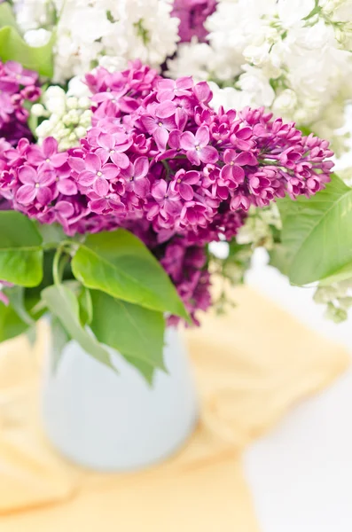 Beautiful Bunch of Lilac in the Vase — Stock Photo, Image