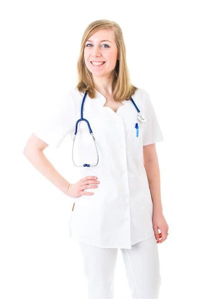Friendly nurse Stock Picture