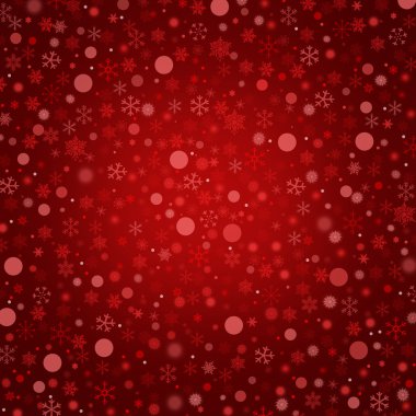 Kar taneleriyle kış arkaplanı