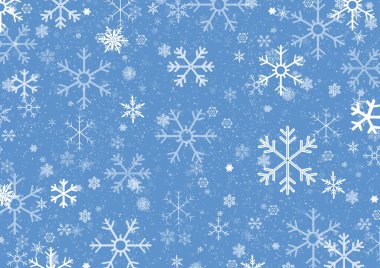 metin veya resim alanı olan kar taneleri