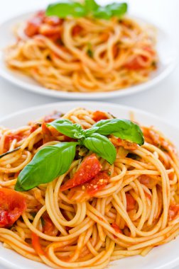 Spagetti whit domates sosu.