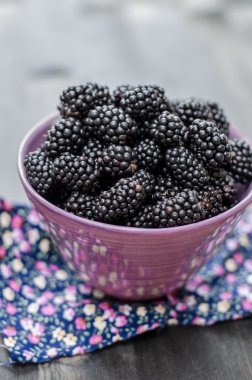 Olgun taze yaban mersini