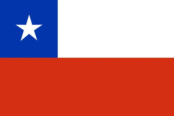 Flag of Chile — Stock Photo, Image