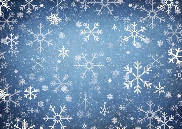 Snowflakes with space for text or image — Stock Photo, Image