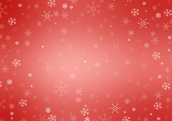 Winter background with snowflakes — Stock Photo, Image