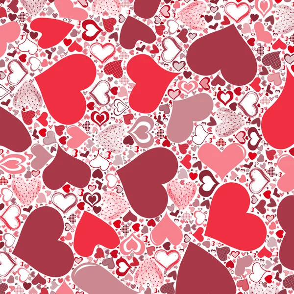 Seamless Valentine's Day pattern — Stock Photo, Image