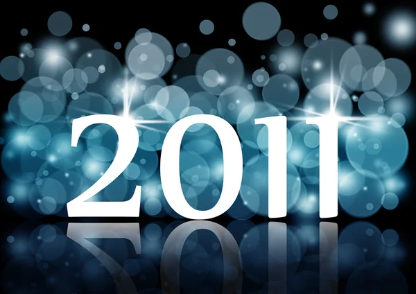 Año Nuevo 2011 — Foto de Stock