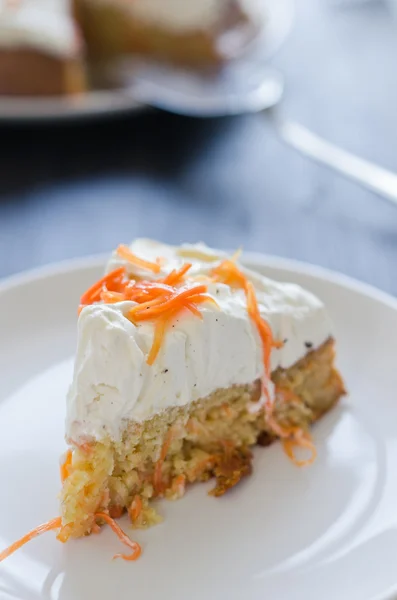 Piece of Carrot Cake — Stock Photo, Image