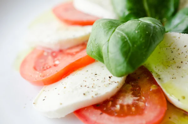 Klassieke caprese salade — Stockfoto