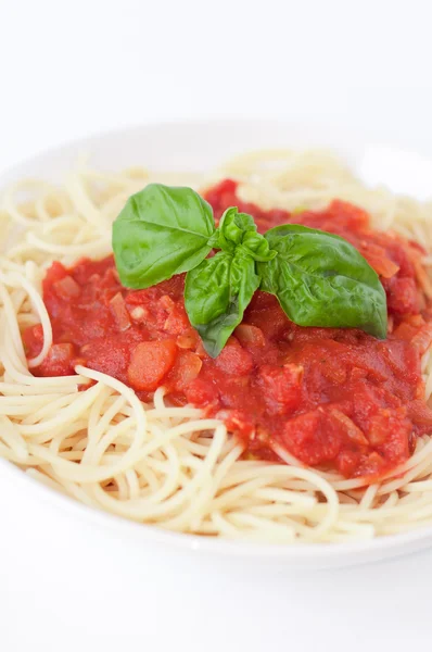 Spaghetti sauce tomate blanche — Photo
