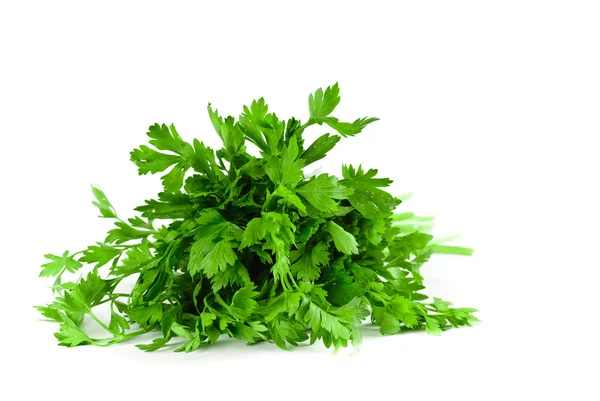 Bunch of parsley isolated on white background — Stock Photo, Image