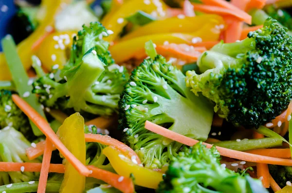 Wok stir fry — Stock Photo, Image