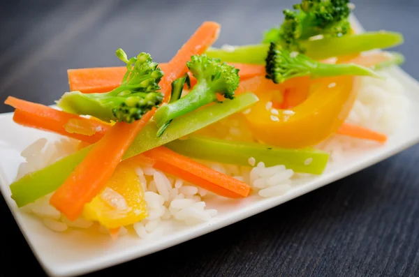 Wok dinner — Stock Photo, Image